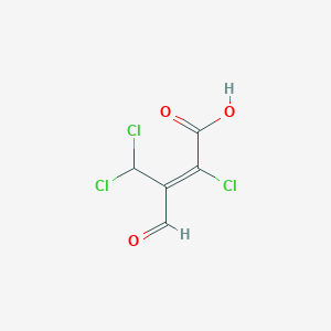 (E)-2,4,4-Trichloro-3-formyl-2-butenoic AcidͼƬ