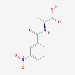 2-[(3-Nitrophenyl)formamido]propanoic AcidͼƬ