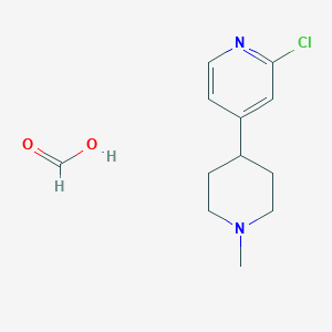 2'-Chloro-1-methyl-1,2,3,4,5,6-hexahydro-[4,4']bipyridinyl formic acid saltͼƬ