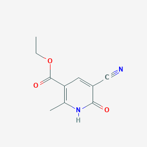 Ethyl 5-cyano-6-hydroxy-2-methylnicotinateͼƬ