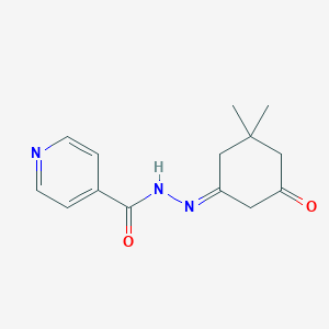 N'-(3,3-dimethyl-5-oxocyclohexyliden)isonicotinohydrazideͼƬ