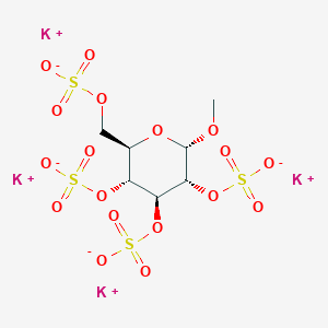 Methyl-D-Glucopyranoside 2,3,4,6-tetra-O-sulfate,Potassium Salt(Technical Grade)ͼƬ