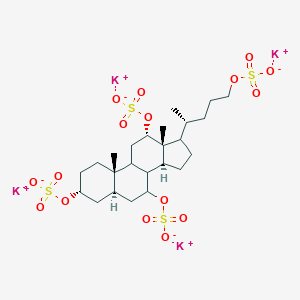 Petromyzonol 3,7,12,24-Tetrasulfate Tetrapotassium SaltͼƬ