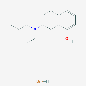 7-(二丙基氨基)-5,6,7,8-四氢-1-萘酚氢溴酸盐图片