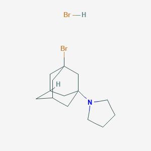 1-(3-Bromo-1-adamantyl)pyrrolidine hydrobromideͼƬ