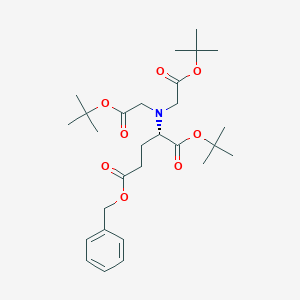 N,N-Bis[2-(1,1-dimethylethoxy)-2-oxoethyl]-L-glutamic Acid 1-(1,1-Dimethylethyl)5-(Phenylmethyl)EsterͼƬ