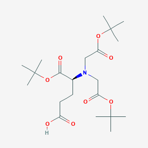 N,N-Bis[2-(1,1-dimethylethoxy)-2-oxoethyl]-L-glutamic Acid 1-(1,1-Dimethylethyl)EsterͼƬ