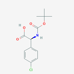 N-Boc-2-(4'-Chlorophenyl)-L-glycineͼƬ