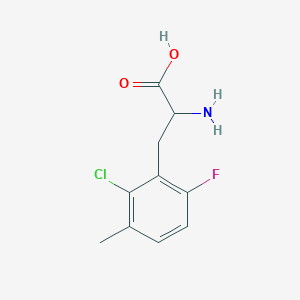 2-Chloro-6-fluoro-3-methyl-DL-phenylalanineͼƬ