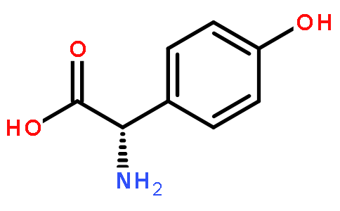 L-(+)-对羟基苯甘氨酸图片