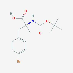 Boc-a-methyl-D-4-bromophenylalanineͼƬ