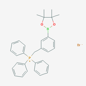 3-(4,4,5,5-Tetramethyl-1,3,2-dioxaboratophenyl)methyl Triphenylphosphonium BromideͼƬ