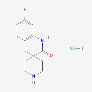 7'-Fluoro-2',4'-dihydro-1'H-spiro[piperidine-4,3'-quinoline]-2'-one hydrochloridͼƬ