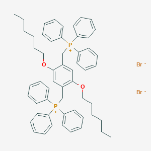 [[2,5-Bis(hexyloxy)-1,4-phenylene]bis(methylene)]bis[triphenylphosphonium bromide]ͼƬ