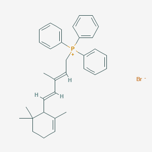 [(2E,4E)-3-Methyl-5-(2,6,6-trimethyl-1-cyclohexen-1-yl)-2,4-pentadien-1-yl]triphenyl-phosphonium BromideͼƬ