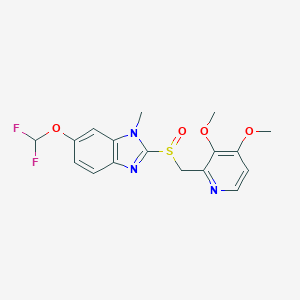 6-(Difluoromethoxy)-2-[[(3,4-dimethoxy-2-pyridinyl)methyl]sulfinyl]-1-methyl-1H-benzimidazoleͼƬ