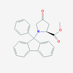 (2S)-4-Oxo-1-(9-phenylfluorenyl)-proline Methyl EsterͼƬ