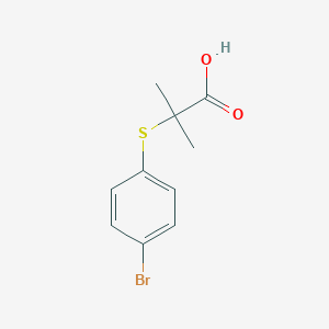 2-(4-Bromophenylsulfanyl)-2-methyl-propionic acidͼƬ