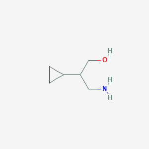 3-amino-2-cyclopropylpropan-1-olͼƬ