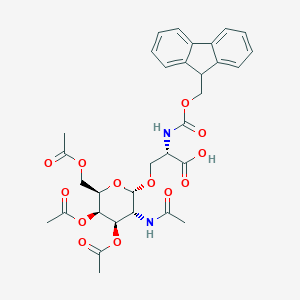 N-Fmoc-O-[3,4,6-tri-O-acetyl-2-(acetylamino)-2-deoxy--D-galactopyranosyl]-L-serineͼƬ