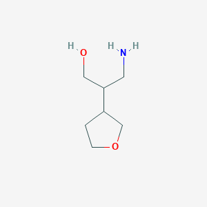 3-amino-2-(oxolan-3-yl)propan-1-olͼƬ