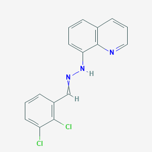 2,3-Dichlorobenzenecarbaldehyde N-(8-quinolinyl)hydrazoneͼƬ