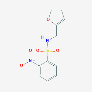 N-(2-furylmethyl)-2-nitrobenzenesulfonamideͼƬ