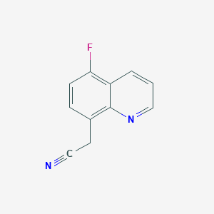 2-(5-fluoroquinolin-8-yl)acetonitrileͼƬ