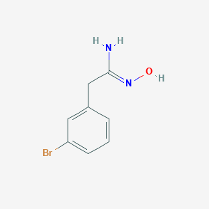 2-(3-Bromo-phenyl)-N-hydroxy-acetamidineͼƬ