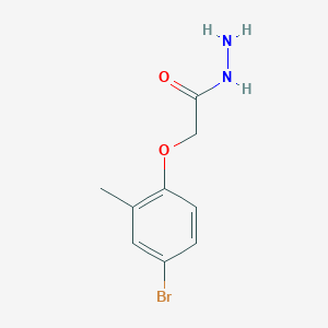 2-(4-Bromo-2-methylphenoxy)acetohydrazideͼƬ