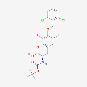 Boc-O-2',6'-dichlorobenzyl-3,5-diiodo-L-tyrosineͼƬ