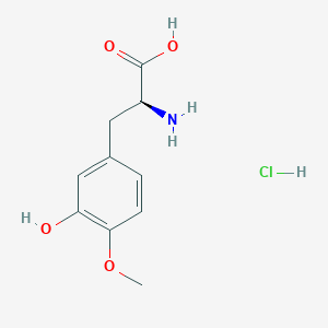 3-Hydroxy-O-methyl-L-tyrosine HydrochlorideͼƬ