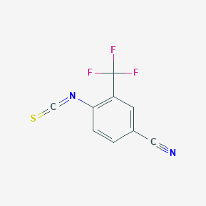 4-Cyano-2-(trifluoromethyl)phenylisothiocyanateͼƬ