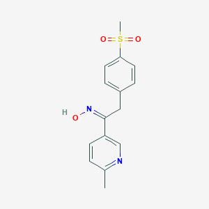 1-(6-Methyl-3-pyridinyl)-2-[4-(methylsulfonyl)phenyl]-ethanone OximeͼƬ