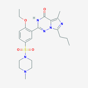 2-(2-Ethoxy-5-((4-methylpiperazin-1-yl)sulfonyl)phenyl)-5-methyl-7-propylimidazo[5,1 1-f][1,2,4]triazin-4(1H)-oneͼƬ