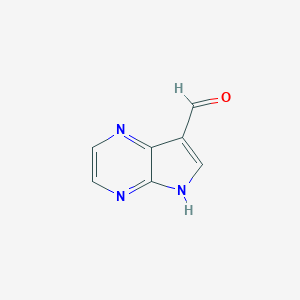 5H-pyrrolo[2,3-b]pyrazine-7-carbaldehydeͼƬ