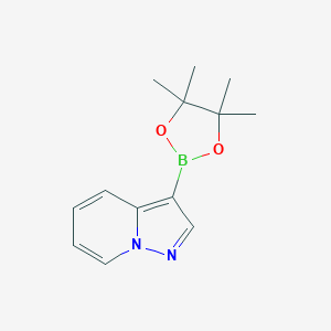 3-(tetramethyl-1,3,2-dioxaborolan-2-yl)pyrazolo[1,5-a]pyridineͼƬ