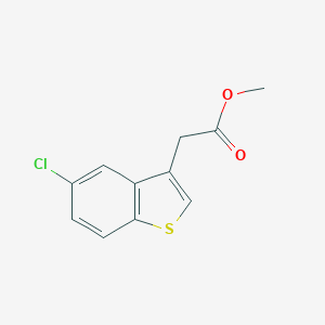 Methyl 2-(5-Chlorobenzothiophene-3-yl)acetateͼƬ