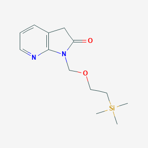 1-{[2-(trimethylsilyl)ethoxy]methyl}-1H,2H,3H-pyrrolo[2,3-b]pyridin-2-oneͼƬ