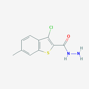 3-Chloro-6-methyl-1-benzothiophene-2-carbohydrazideͼƬ