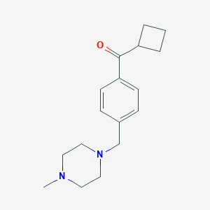 cyclobutyl 4-(4-methylpiperazinomethyl)phenyl ketoneͼƬ