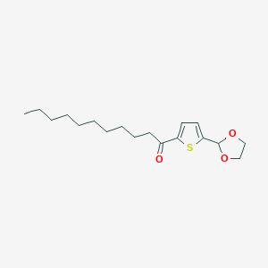 Decyl 5-(1,3-dioxolan-2-yl)-2-thienyl ketoneͼƬ