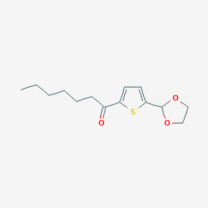 5-(1,3-Dioxolan-2-yl)-2-thienyl hexyl ketoneͼƬ