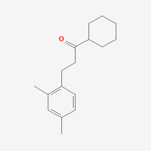 cyclohexyl 2-(2,4-dimethylphenyl)ethyl ketoneͼƬ