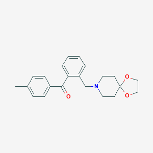 2-[8-(1,4-dioxa-8-azaspiro[4,5]decyl)methyl]-4'-methyl benzophenoneͼƬ