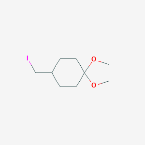 8-(Iodomethyl)-1,4-dioxaspiro[4,5]decaneͼƬ