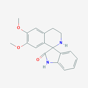 6',7'-Dimethoxy-3',4'-dihydro-2'H-spiro[indole-3,1'-isoquinolin]-2(1H)-oneͼƬ