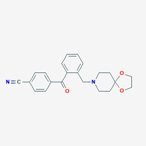 4'-cyano-2-[8-(1,4-dioxa-8-azaspiro[4,5]decyl)methyl]benzophenoneͼƬ