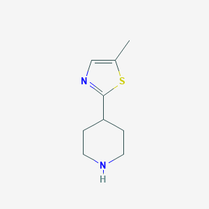 4-(5-methyl-1,3-thiazol-2-yl)piperidineͼƬ