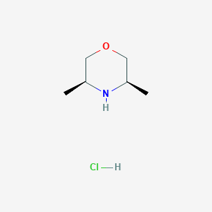 (3R,5S)-rel-3,5-Dimethylmorpholine hydrochlorideͼƬ